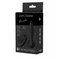 Анальная пробка с пультом управления DARK DESIRES ALEXANDRA
