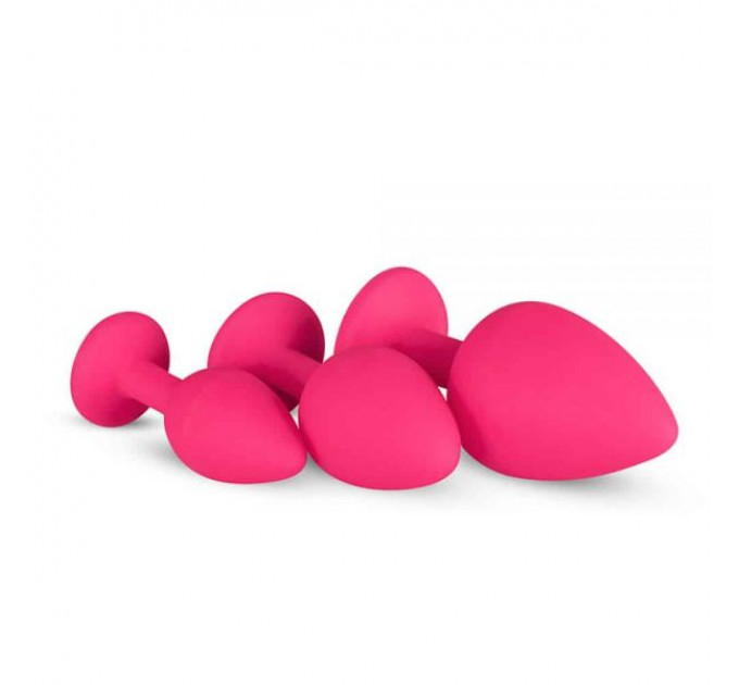 Набір анальних пробок Anal Diamond plug, Pink