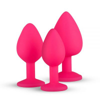 Набір анальних пробок Anal Diamond plug, Pink