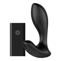 Анальная пробка с вибрацией и дистанционным пультом Nexus Duo Plug черная, 9.8 х 3.3 см Анальная пробка с вибрацией и дистанционным пультом Nexus Duo Plug черная, 9.8 х 3.3 см