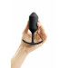 Анальная пробка со смещенным центром тяжести Snug Plug 3 B-Vibe, силиконовая, черная