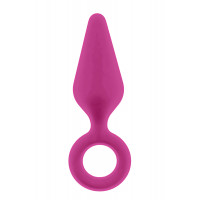 Анальная пробка Dream Toys FLIRTS PULL PLUG SMALL PINK