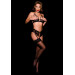 Бюстгальтер открытый OhMyG! Paris Half Bra с кружевом, черный, L-XL