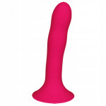Фаллоимитатор термореактивный Adrien Lastic Hitsens 4 на присоске, розовый