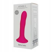Фалоімітатор термореактивний Adrien Lastic Hitsens 4 на присосці, рожевий
