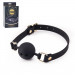 Кляп з кулькою Roоmfun Mouth Ball Gag силіконовий, чорний