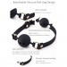 Кляп з кулькою Roоmfun Mouth Ball Gag силіконовий, чорний