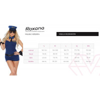 Костюм поліцейської Roxana 6355 з 5 предметів, синій, S