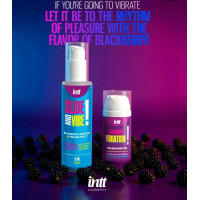 Лубрикант съедобный Intt SLIDE AND VIBE! с ароматом ежевики, 35 мл