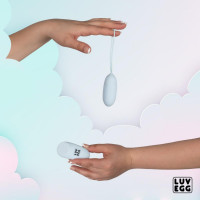 Віброяйце з пультом LUV EGG блакитне