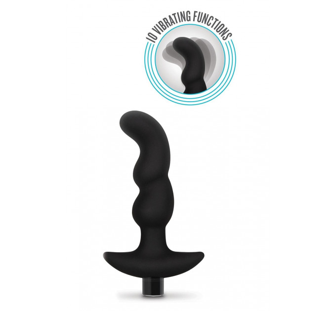 Масажер простати Blush Anal Adventures Platinum Silicone Vibrating