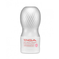 Мастубатор хай-тек рельефный Tenga Air Flow Gentle, белый