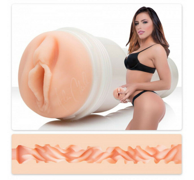 Мастурбатор Вагіна в колбі, кібершкіра Fleshlight Adriana Chechik Empress, тілесний