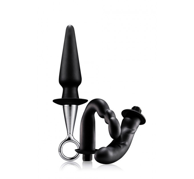 Мужской набор для простаты DreamToys MENZSTUFF 3 предмета, черный