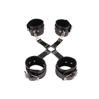 Набір БДСМ 6 предметів Chisa Behave Luxury Fetish, чорний