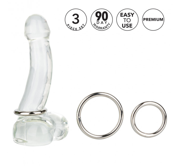 Наборо эрекционных колец Silver Ring - 3 Piece Set