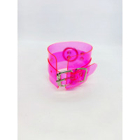 Наручники DS Fetish Handcuffs transparent pink