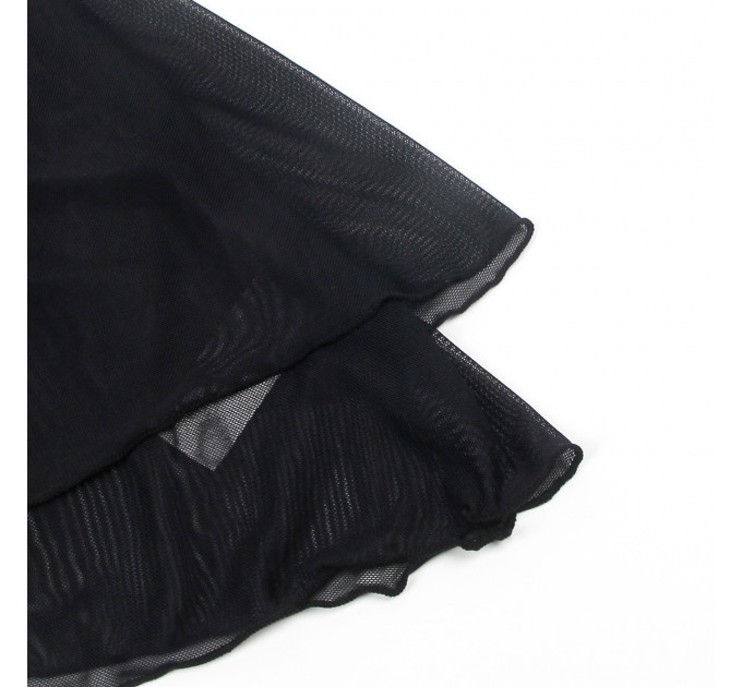 Сукня з мереживом Star Night з нашийником та наручниками, бордово-чорне, XS-S