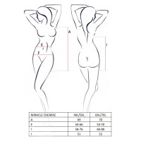 Платье сексуальное с глубоким декольте вечернее Passion MIRACLE CHEMISE розовое, 4XL