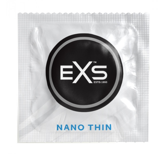 Презервативы ультратонкие EXS Nano Thin латексные (цена за упаковку, 3 шт.)