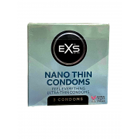 Презервативы ультратонкие EXS Nano Thin латексные (цена за упаковку, 3 шт.) Презервативы ультратонкие EXS Nano Thin латексные (цена за упаковку, 3 шт.)