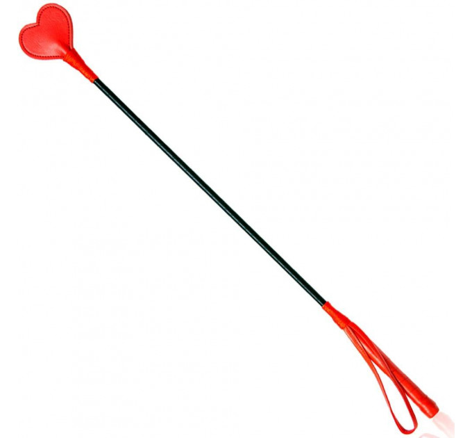 Стек DS Fetish Crop heart red