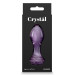 Скляна пробка NS Novelties CRYSTAL ROSE PURPLE