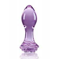 Стеклянная пробка NS Novelties CRYSTAL ROSE PURPLE