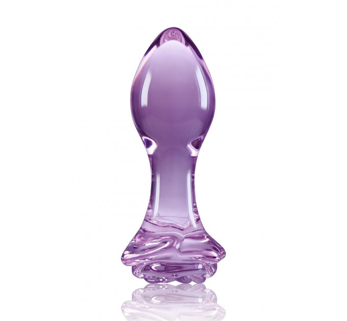 Скляна пробка NS Novelties CRYSTAL ROSE PURPLE