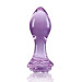 Скляна пробка NS Novelties CRYSTAL ROSE PURPLE