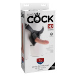 Страпон Pipedream King Cock реалистичный, с присоской