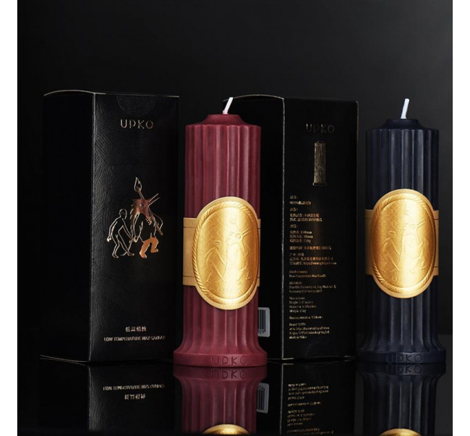 Свічка низькотемпературна червона Low temperature wax candle 150г