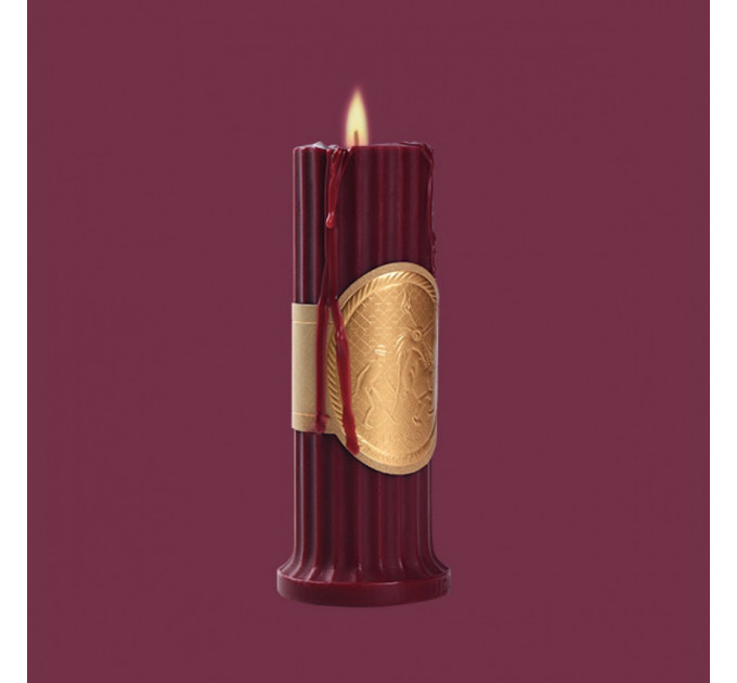 Свічка низькотемпературна червона Low temperature wax candle 150г
