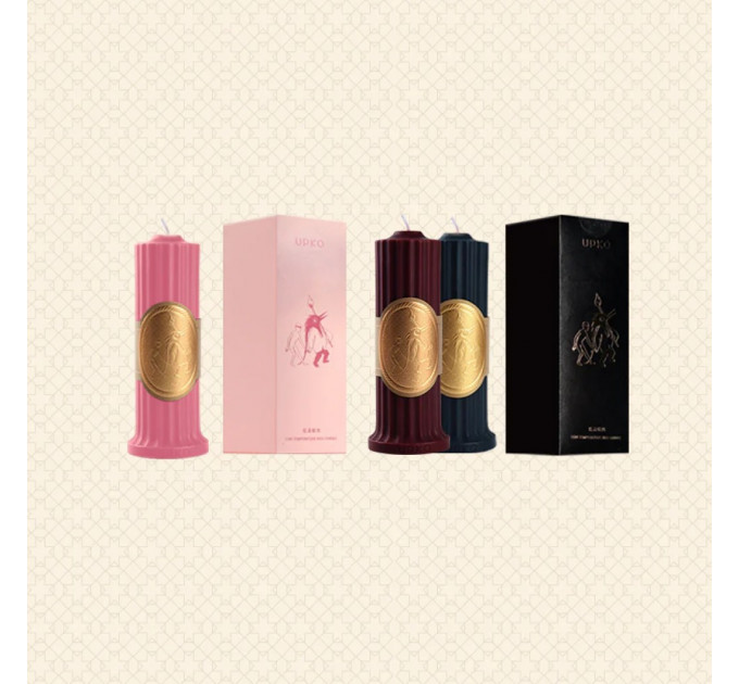 Свічка низькотемпературна червона Low temperature wax candle 150г