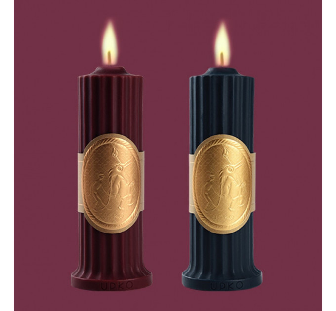 Свічка низькотемпературна червона Low temperature wax candle 150г