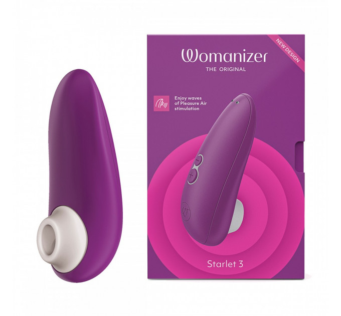 Вакуумный клиторальный стимулятор Womanizer Starlet 3 Violet