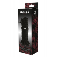 Мотузка для бондажу Dream Toys Blaze Deluxe чорна, 10 м