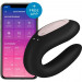 Вібромасажер для пар Satisfyer Double Joy, чорний