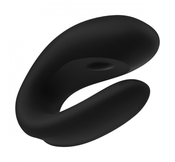 Вібромасажер для пар Satisfyer Double Joy, чорний
