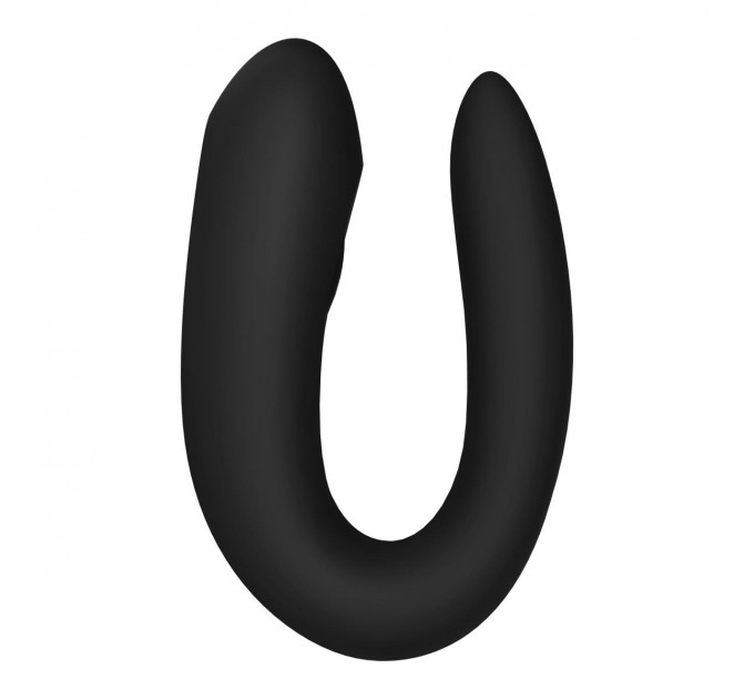 Вібромасажер для пар Satisfyer Double Joy, чорний
