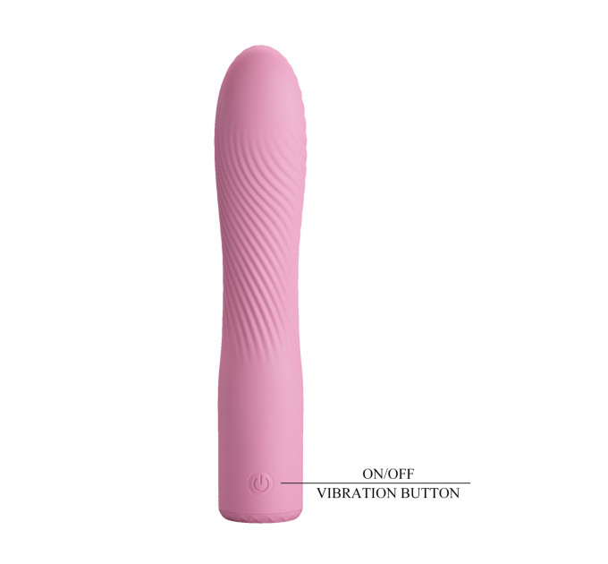 Вибратор для точки G PRETTY LOVE Kissell розовый, 16.1 х 3.2 см