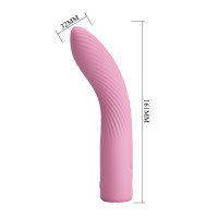 Вибратор для точки G PRETTY LOVE Kissell розовый, 16.1 х 3.2 см
