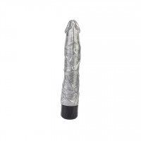 Класичний вібратор з яскраво вираженою головкою Chisa Dark Muscle Pleasure Ranger, сріблястий