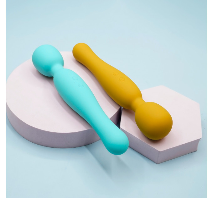 Вібратор-мікрофон Sweet Em, бірюзовий