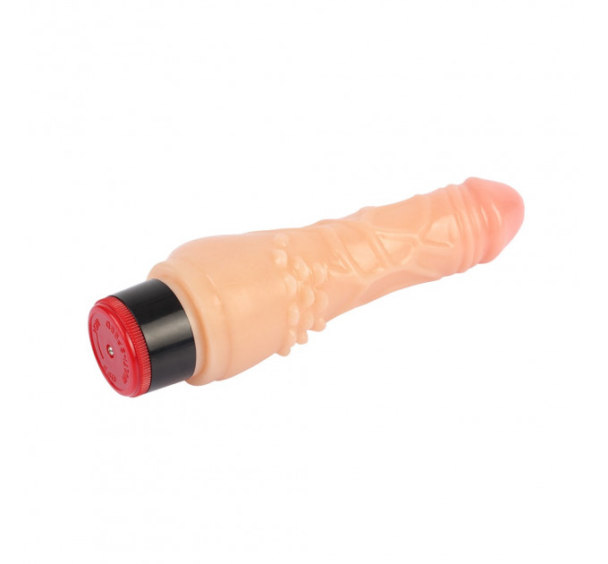 Вибратор реалистичный Chisa Real Touch S на батарейках, бежевый