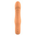Вібратор ребристий Dream Toys Glam Flexible Ribbed Vibe, помаранчевий