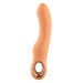 Вібратор ребристий Dream Toys Glam Flexible Ribbed Vibe, помаранчевий