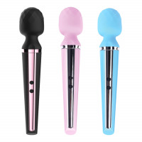 Вибро-Микрофон Massager Genius USB Чорний 10 Function