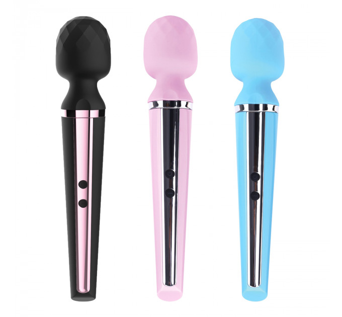 Вибро-Микрофон Massager Genius USB Чорний 10 Function