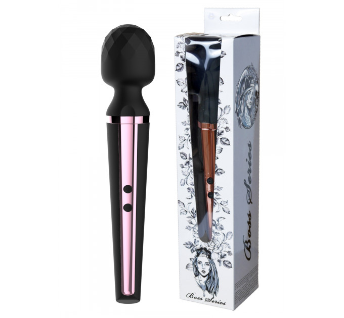 Вибро-Микрофон Massager Genius USB Чорний 10 Function